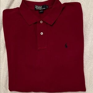 Polo by Ralph Lauren Men's Cranberry Red Polo Shirt